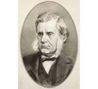 Thomas Henry Huxley 1825-1895 Biologiste anglais spécialisé en anatomie comparative Illustration de Gordon Ross artiste et illustrateur américain (1873-1946) par Living Biographies of Great Scientists
