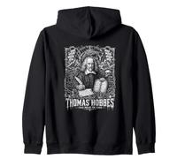 Thomas Hobbes : la Peur construit Le Léviathan d'État Sweat à Capuche