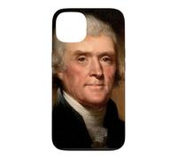 Thomas Jefferson Portrait du Président des États-Unis Père fondateur Coque pour iPhone 13