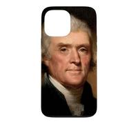 Thomas Jefferson Portrait du Président des États-Unis Père fondateur Coque pour iPhone 13 Pro Max