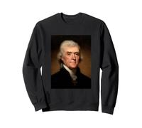 Thomas Jefferson Portrait du Président des États-Unis Père fondateur Sweatshirt