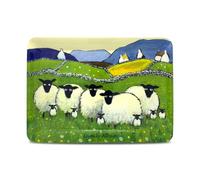 Thomas Joseph Plateau en mélamine pour album familial Motif mouton