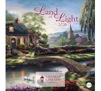 Thomas Kinkade: Land of Light Broschurkalender 2026: Kunstvoller Wandkalender mit idyllischen Gemälden. Einzigartiger Kunstkalender mit Bildern von ... . 29,5 x 30 cm, ausgeklappt 29,5 x 60 cm