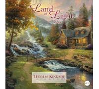 Thomas Kinkade: Land of Light Broschurkalender 2027: Kunstvoller Wandkalender mit idyllischen Gemälden. Einzigartiger Kunstkalender mit Bildern von ... . 29,5 x 30 cm, ausgeklappt 29,5 x 60 cm