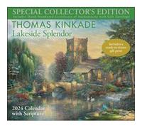 Thomas Kinkade Special Collectors Edition with Scripture 2024 Deluxe Wall Calendar with Print by Thomas Kinkade Thomas Kinkade (Auteur)