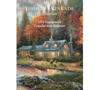 Thomas Kinkade Studios Calendrier mensuel/hebdomadaire 2026 avec versets bibliques