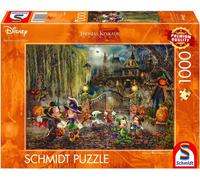 Thomas Kinkade Studios Mickey & Minnie Halloween Fun 1000 pièces