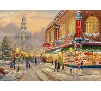 Thomas Kinkade, Un Souhait de Noël, Puzzle de 1 000 pièces