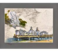 Thomas Kubitz Sellin Reproduction de chaise royale avec passe-partout original Gris photo