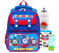 Thomas le Train Mini sac à dos pour enfants - Ensemble avec sac de 30,5 cm avec bouteille d'eau, autocollants, plus | Petit sac à dos Thomas et ses amis pour filles, garçons, tout-petits, multicolore