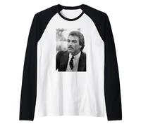 Thomas Magnum P.I. Acteur Tom Selleck 1985 Manche Raglan