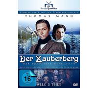 THOMAS MANN: DER ZAUBERBERG- Rod Steiger, Marie-France Pisier, 4 DVD NEU