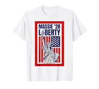 Thomas Massie '28 pour Le président 2028 Liberty T-Shirt