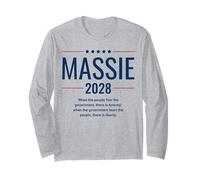 Thomas Massie '28 pour Le président 2028 Manche Longue