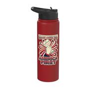 Thomas Massie, partisan de la première constitution américaine de 2028 Stainless Steel Insulated Water Bottle