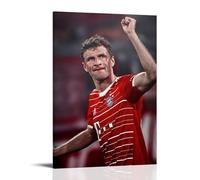Thomas Müller Poster imperméable à l'eau résistant à l'humidité, facile à installer et résistant à la décoloration, style cadre, 60 x 90 cm