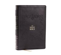 NKJV Bible: Personal Size Giant Print, Black Leathersoft, Holy Bible, Red Letter, Comfort Print: New King James Version