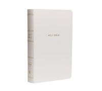 Thomas Nelson - NKJV Gift and Award Bible Leather-Look White Red L - G245z