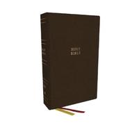 Thomas Nelson NKJV Holy Bible, Super Giant Print Reference Bible (de piel falsa)