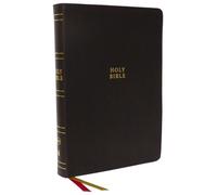 Thomas Nelson NKJV Holy Bible, Super Giant Print Reference Bible (de piel falsa)