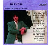 Thomas Nutzenberger Thomas Nutzenberger: Recital (CD) Album
