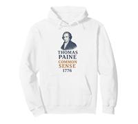 Thomas Paine Common Sense 1776 Portrait d'histoire Sweat à Capuche