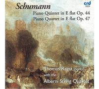 Thomas Rajna : Schumann: Piano Quintet in E Flat, Op. 44 - Piano Quartet in E Flat, Op. 47