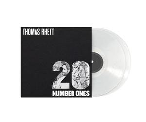 Thomas Rhett - 20 Number Ones Exclusive Glass Clear Colored Vinyl 2xLP