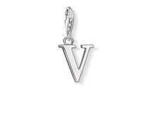 THOMAS SABO 0196-001-12 Breloque lettre V en argent sterling 925 pour femme, taille unique, Argent sterling, Sans pierre.