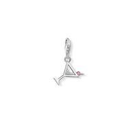 Thomas Sabo Charm Club 1802-013-27 Pendentif-breloque pour femme, en forme de cocktail en argent Sterling 925
