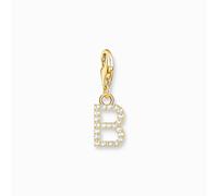 Thomas Sabo - 1965-414-14 - Charm - Femmes - 925er Argent plaqué or jaune - Lettre B
