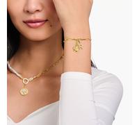 Thomas Sabo - 1967-414-14 - Breloque - Dames - argent 925 plaqué or jaune - lettre D