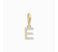 Thomas Sabo - 1968-414-14 - Charm - Femmes - 925er Argent plaqué or jaune - Lettre E