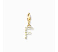 Thomas Sabo - 1969-414-14 - Charm - Femmes - 925er Argent plaqué or jaune - Lettre F
