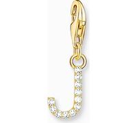 Thomas Sabo - 1973-414-14 - Charm - Dames - argent 925 plaqué or jaune - lettre J