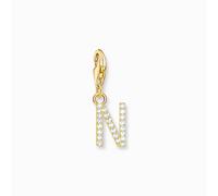 Thomas Sabo - 1977-414-14 - Charm - Femmes - 925er Argent plaqué or jaune - Lettre N