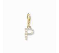 Thomas Sabo - 1979-414-14 - Charm - Femmes - 925er Argent plaqué or jaune - Lettre P