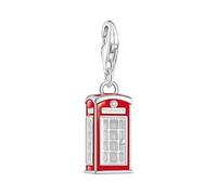 THOMAS SABO 2 pendentifs en argent sterling 925 avec cabane téléphonique rouge London 2120-041-10