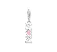 THOMAS SABO 2001-007-9 Breloque en forme de cœur en argent sterling 925 recyclé, taille unique, Argent sterling, Pas de gemme