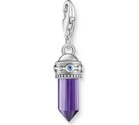 Thomas Sabo - 2047-348-13 - Charm - Femme - Argent 925 noirci - Hexagon Amethyst