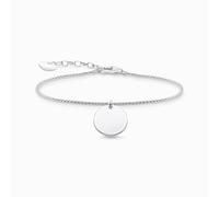 Thomas Sabo A1960-001-21 Bracelet femme plaque gravure ronde argent 19 cm