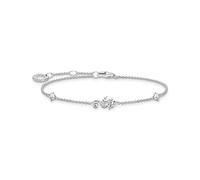 Thomas Sabo A2061-051-14 Bracelet pour femme en argent sterling 925 Motif hippocampe, 19.00 cm, Argent sterling, Oxyde de zirconium