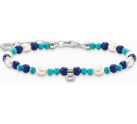 Thomas Sabo A2064-775-7-L19v Bracelet avec pierres et perles bleues