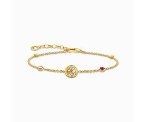 Thomas Sabo - A2132-995-7-L19V - Bracelet - Femmes - 925er Argent plaqué or jaune - 16-19 cm