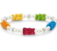Thomas Sabo A2153-052-7-L17 Oursons d'or bracelet de perles multicolore 17 cm