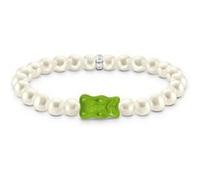 Thomas Sabo A21540176L17 Bracelet Argent 925 Femmes Goldbär vert 17cm argent G