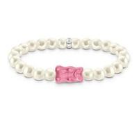 Thomas Sabo A21540829L15 Bracelet Argent 925 Femmes Goldbär rose 15cm G