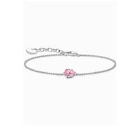 THOMAS SABO A2159-051-9 Bracelet en argent sterling 925 avec gouttes de zircone blanche, Eine Grösse, Argent sterling, Oxyde de zirconium