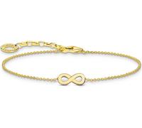 Thomas Sabo A2161-413-39-L19V Bracelet plaqué or avec pendentif infinity
