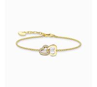 Thomas Sabo - A2163-414-14-L19V - Bracelet - Dames - Argent 925 - plaqué or jaune 18K - 16-19 cm